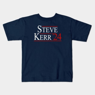 Steve Kerr 2024 - President Kids T-Shirt